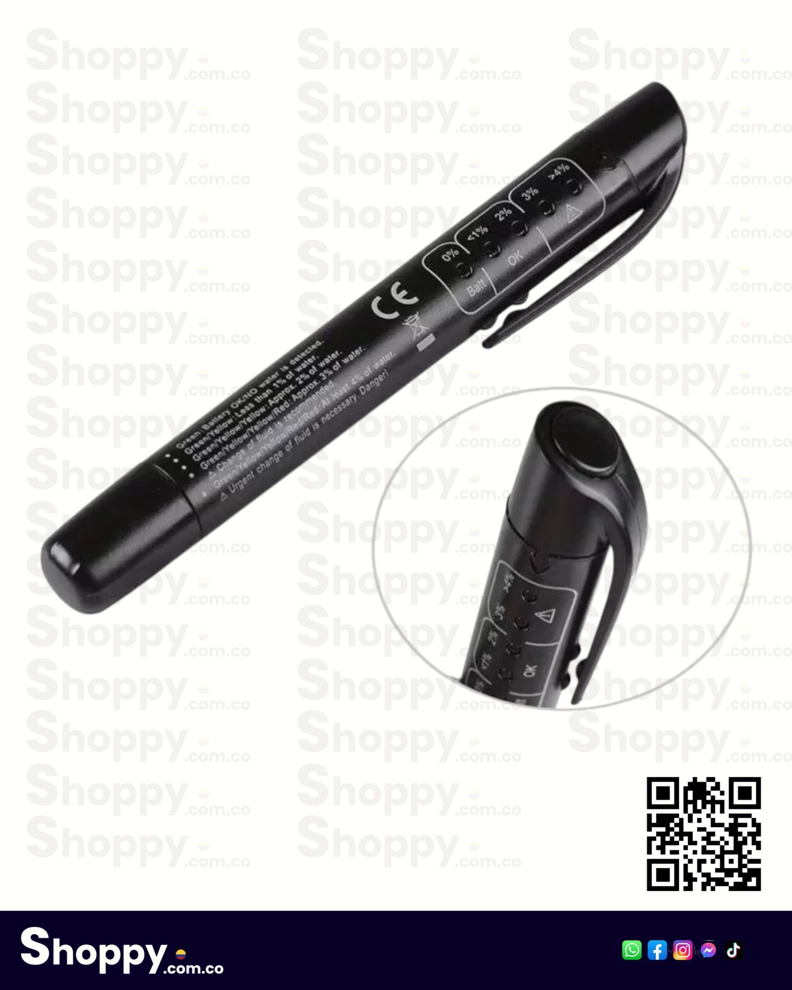 probador de líquido de frenos de alta precisión probador de líquido de frenos de alta precisión