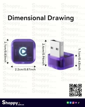 adaptador inalámbrico 2 en 1 para carplay y android auto