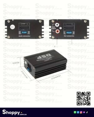 amplificador de coche 800w clase a/b con dsp