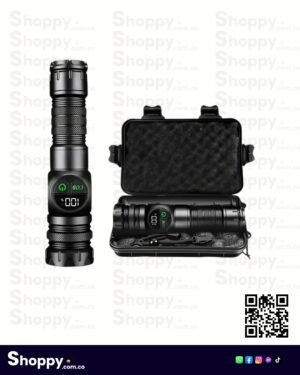 linterna recargable multifuncional 5 en 1