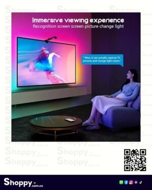 sistema de retroiluminación led rgbic para tv y monitores